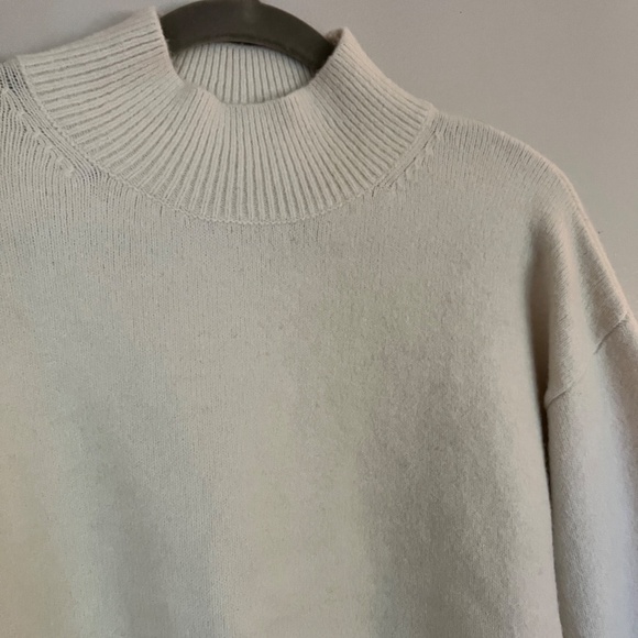 & OTHER STORIES Cream Mock Neck Sweater Size XS - Picture 5 of 9